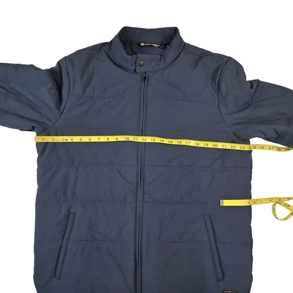 Travis Mathew Cold Bay Jacket Puffer Size XL Blue
